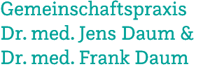 Gemeinschaftspraxis Dr. med. Jens Daum & Sigurd Daum in München Garching Logo